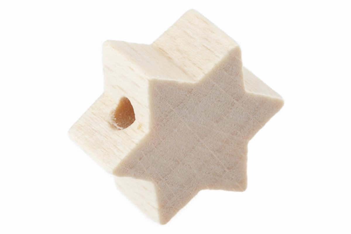 Perles à motifs étoile unie