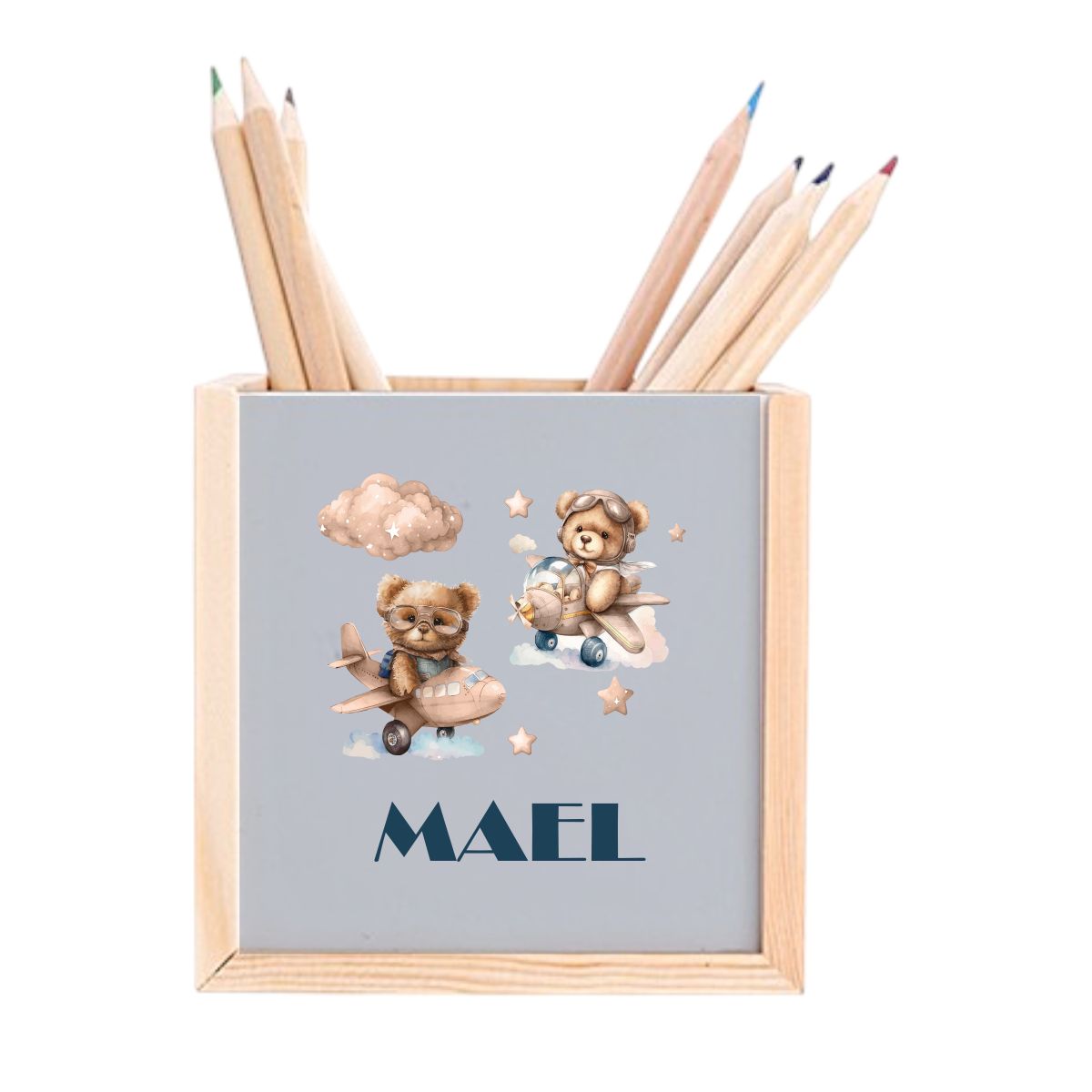 Porte-stylo ourson