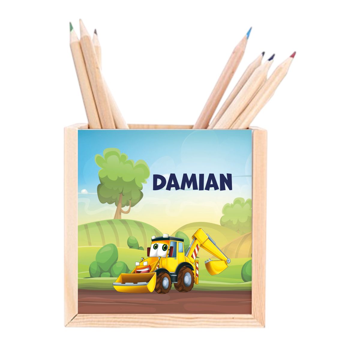Pencil holder excavator