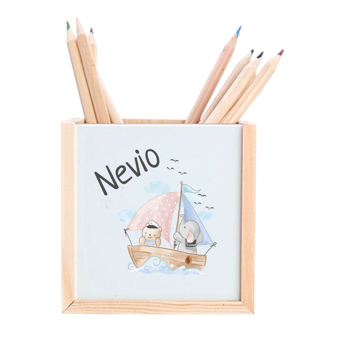 Pencil holder sailor