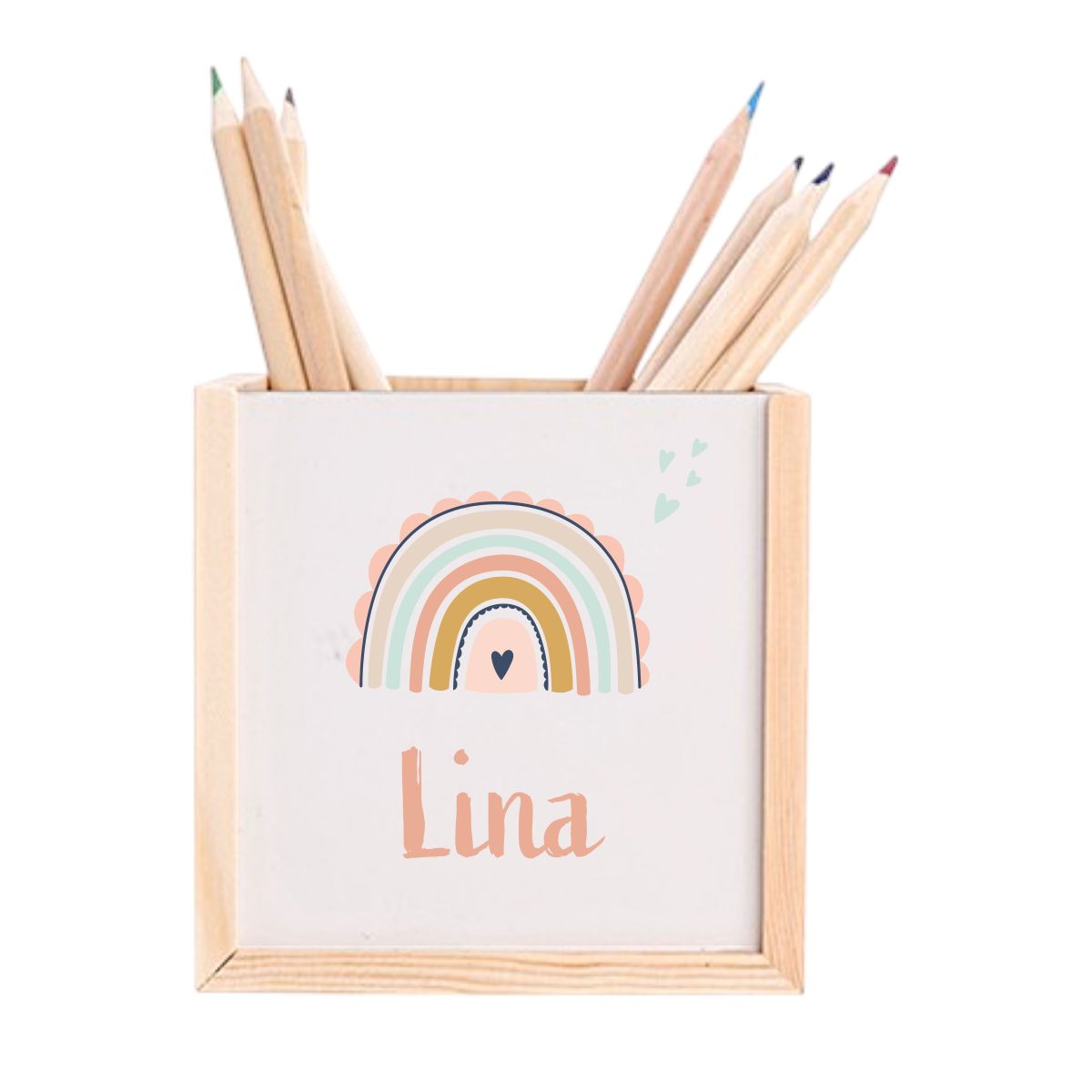 Pencil holder rainbow