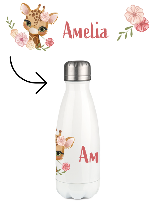 Thermoflasche 350ml Giraffe Girl
