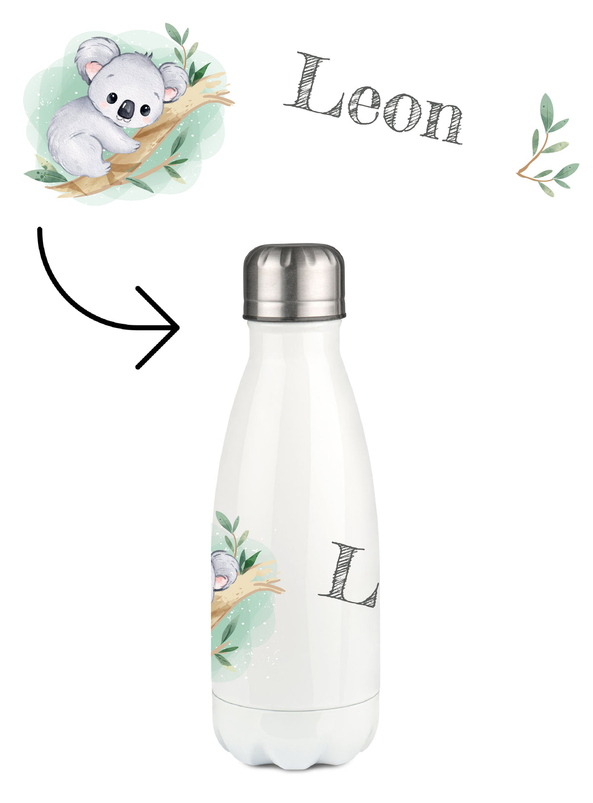 Thermoflasche 350ml Koala