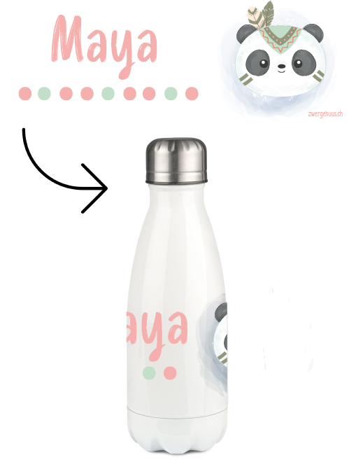 Thermoflasche 350ml Panda