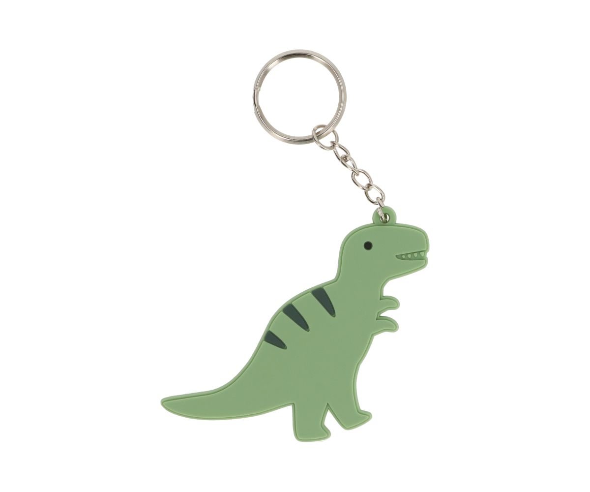 Schlüsselanhänger Dino grün