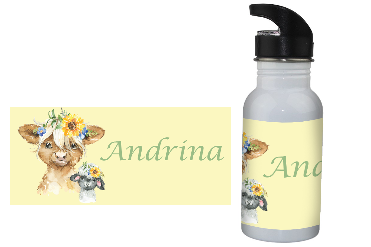 Animaux de la bouteille à boire