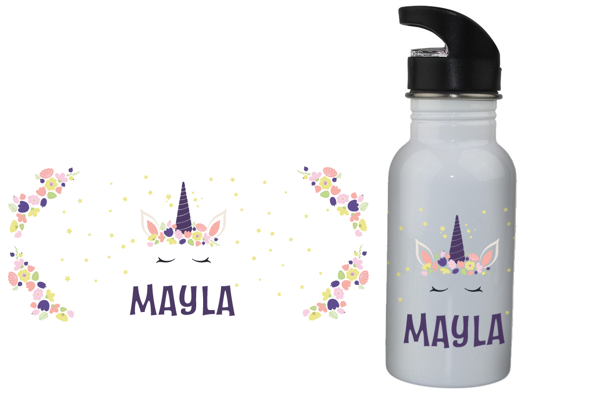 Boire de bouteille endormie licorne