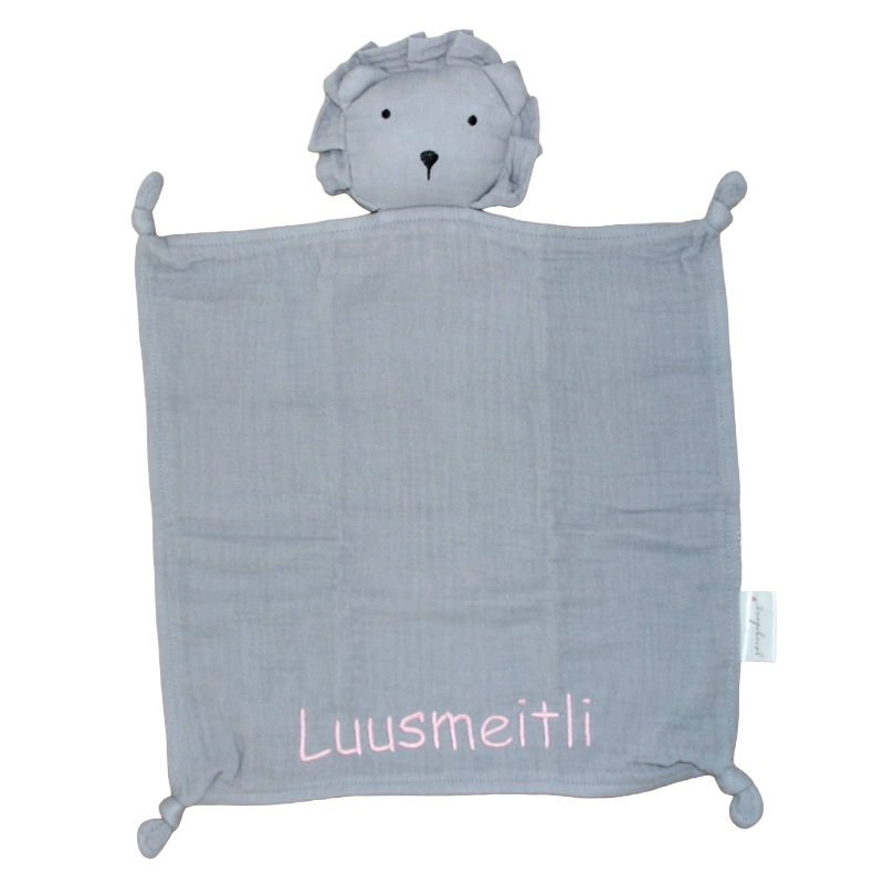 % Kuscheltuch Löwe mit Luusmeitli