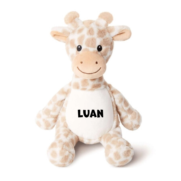 Peluche lapin gris