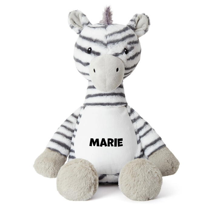 Peluche lapin gris