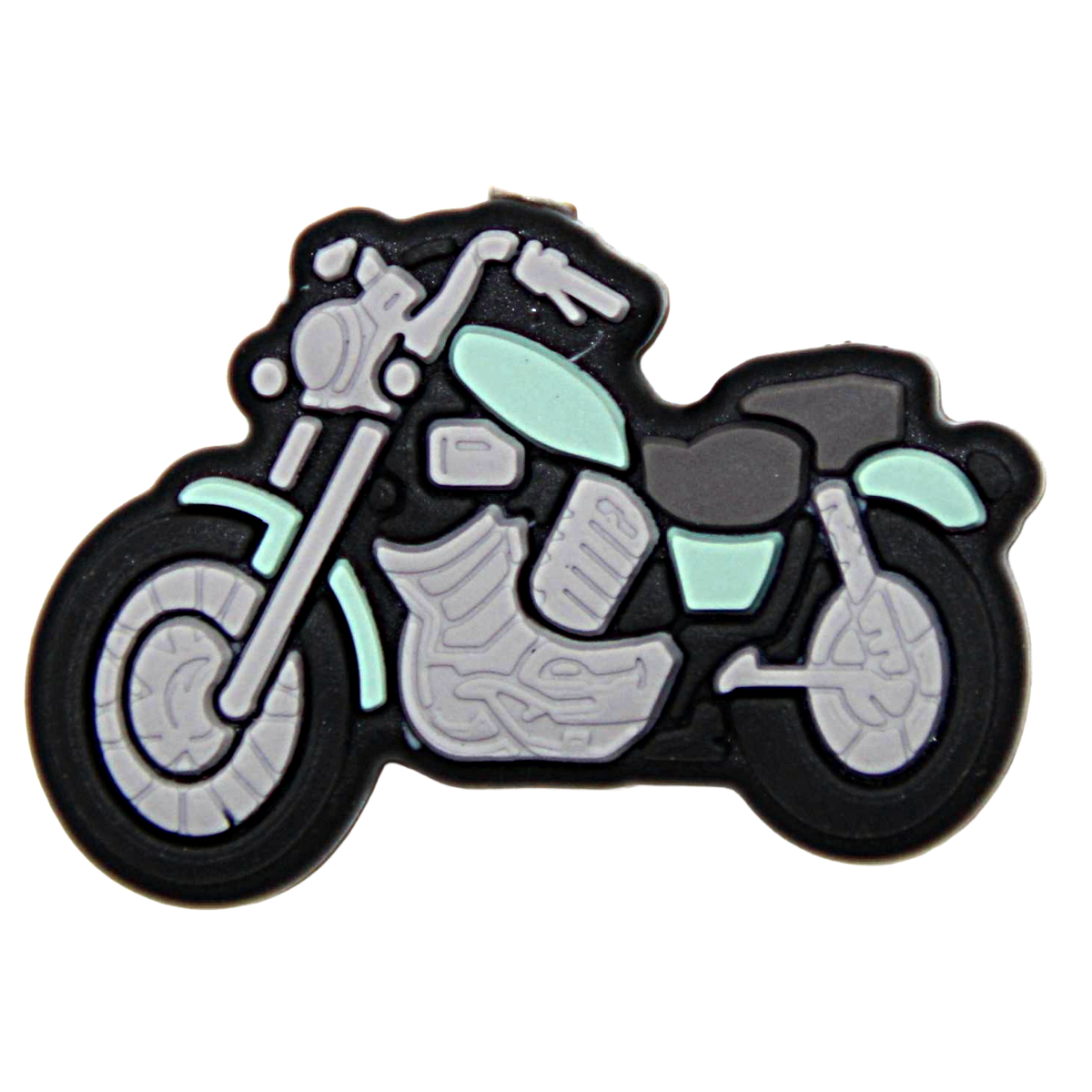 Silicone motorcycle motif