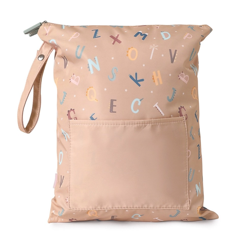 Gym bag with sloth motif
