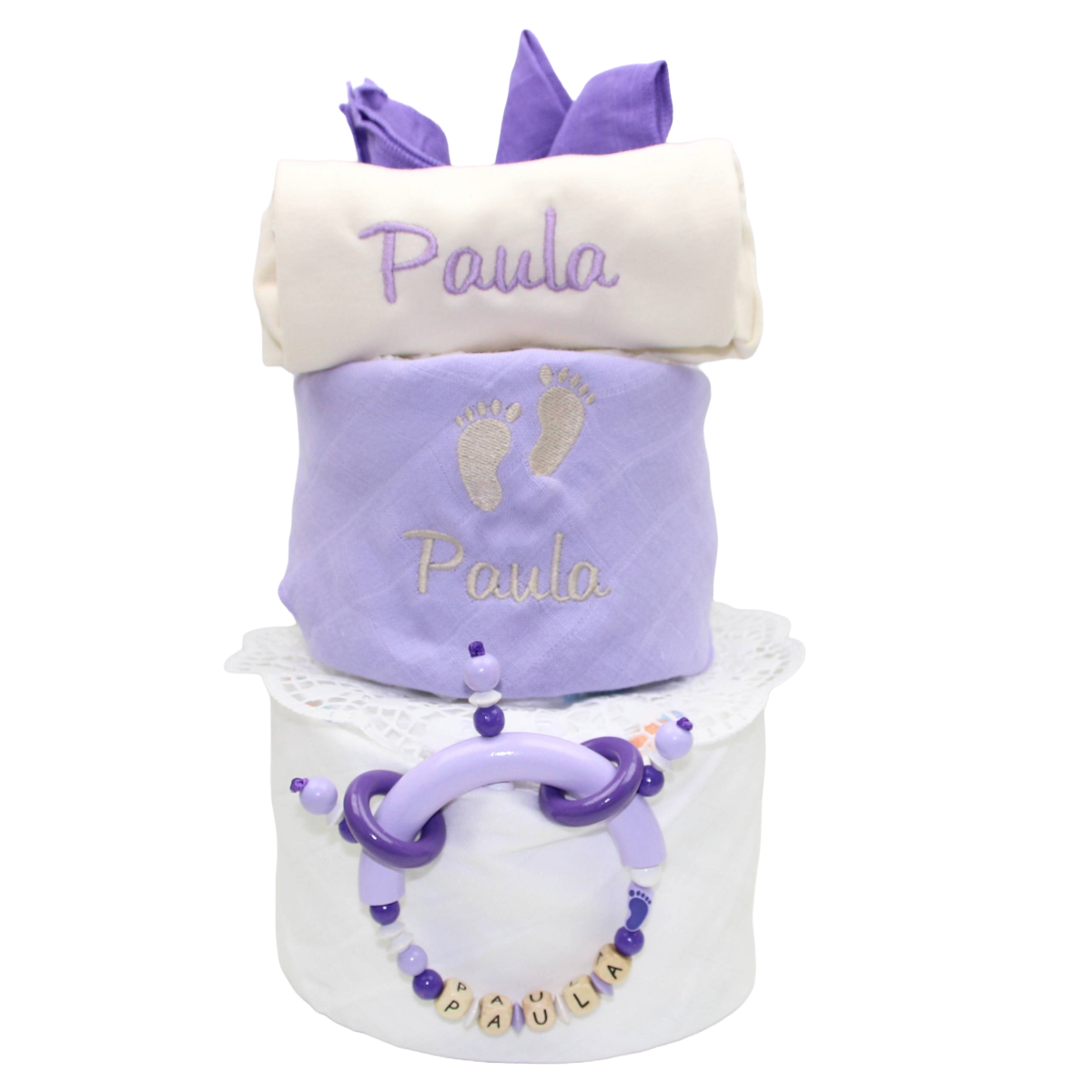 Pieds de gâteau de windula lilas