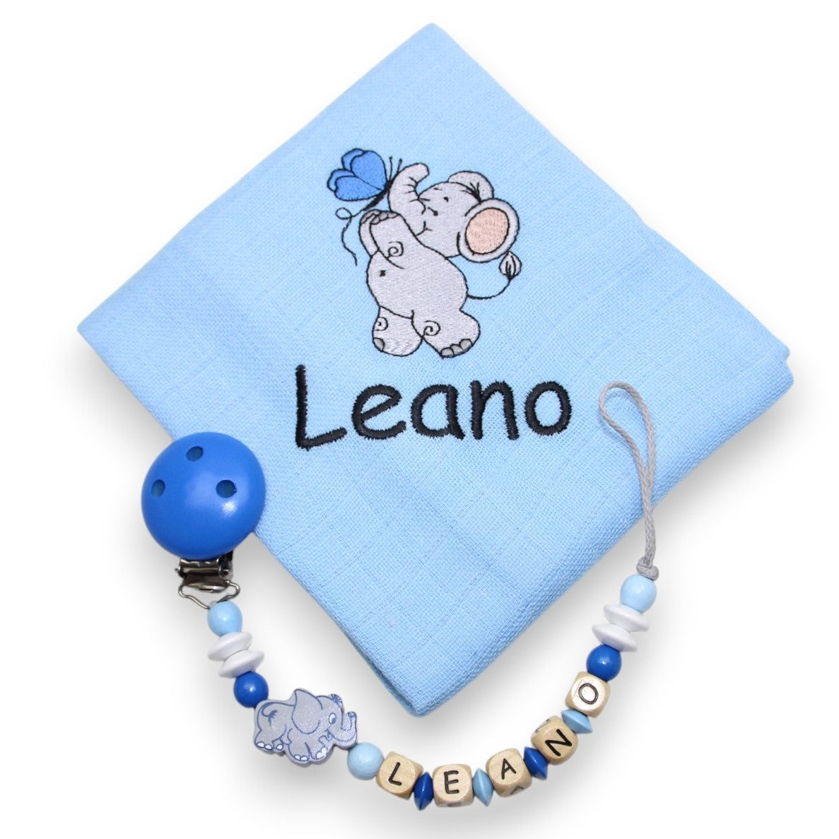 Éléphant de Nuscheliset au papillon