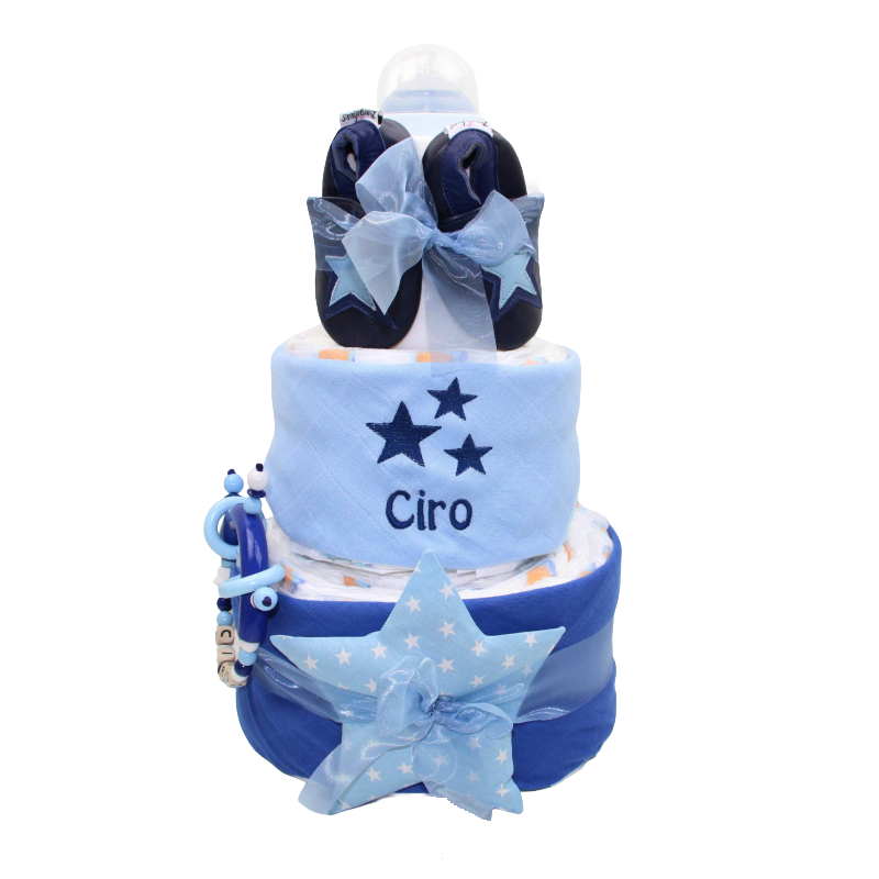 Tons bleu nuscheli de gâteau de windula