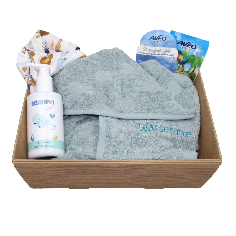 % Geschenkkiste Badespass Sea Green