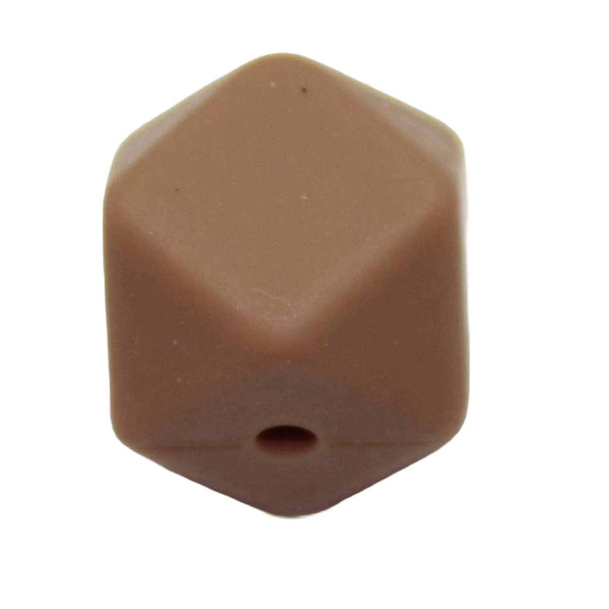 Silikonperle Hexagon 14mm