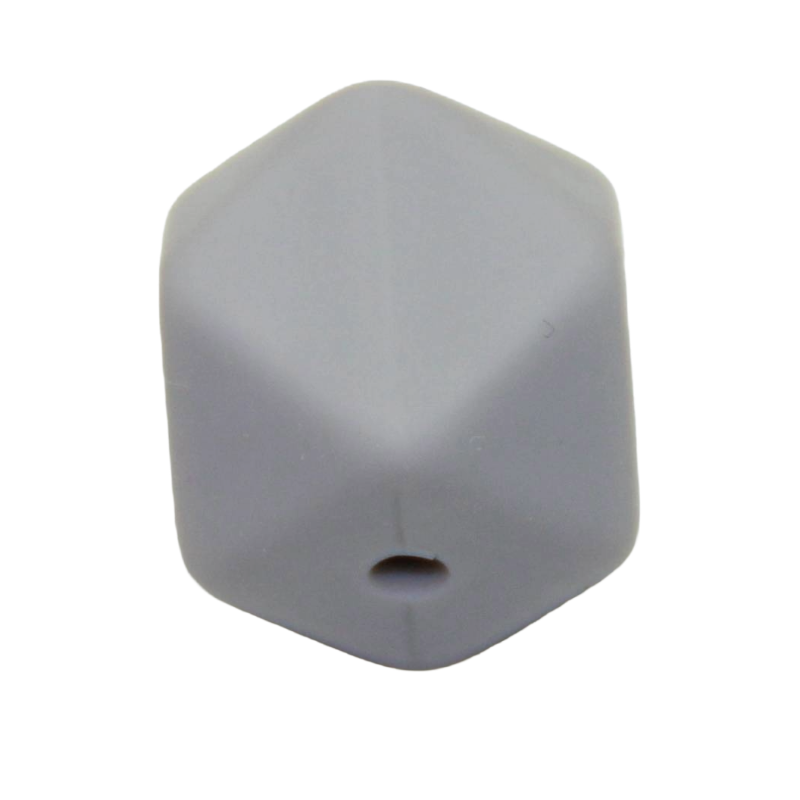 Silikonperle Hexagon 14mm