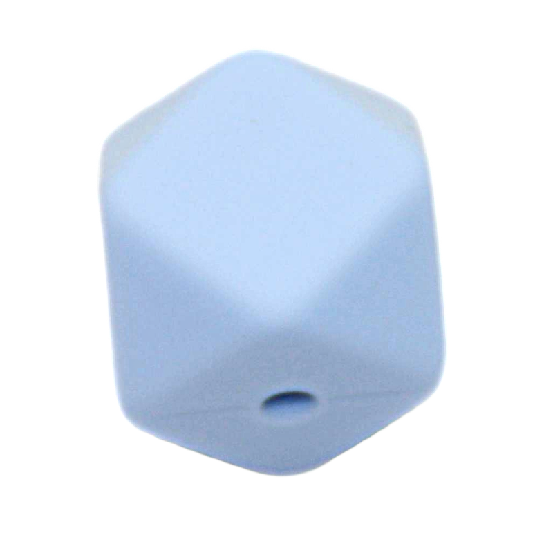 Silikonperle Hexagon 14mm