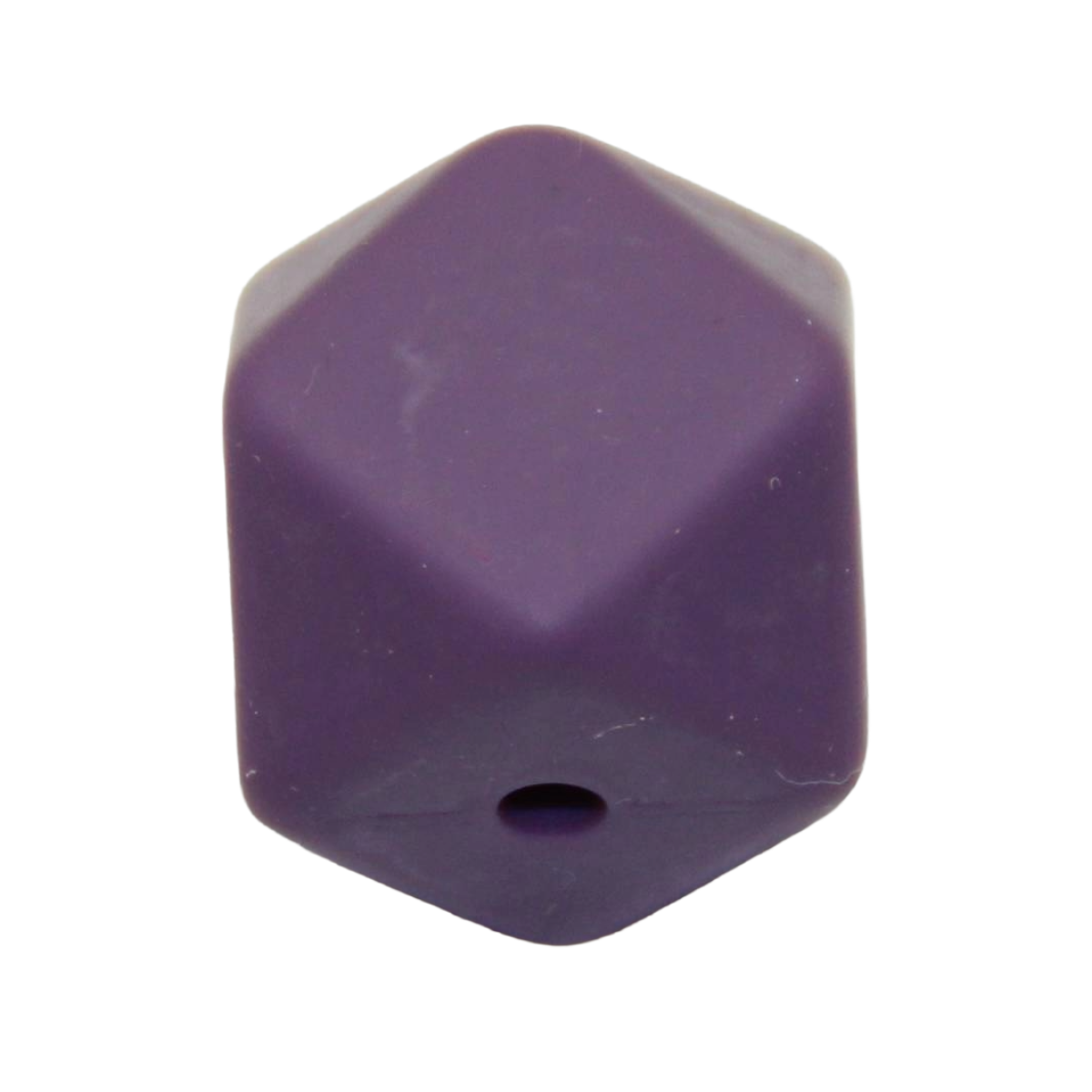 Silikonperle Hexagon 14mm