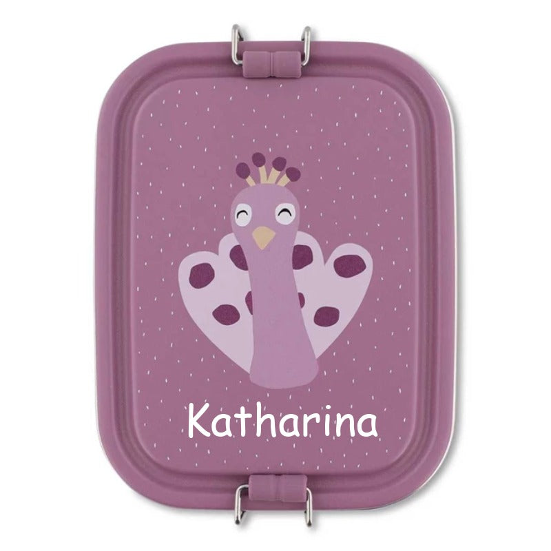 Lunchbox TRIXIE klein Pfau