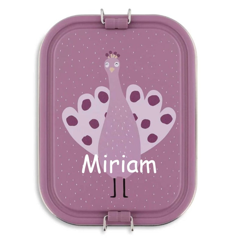 Lunchbox TRIXIE gross Pfau