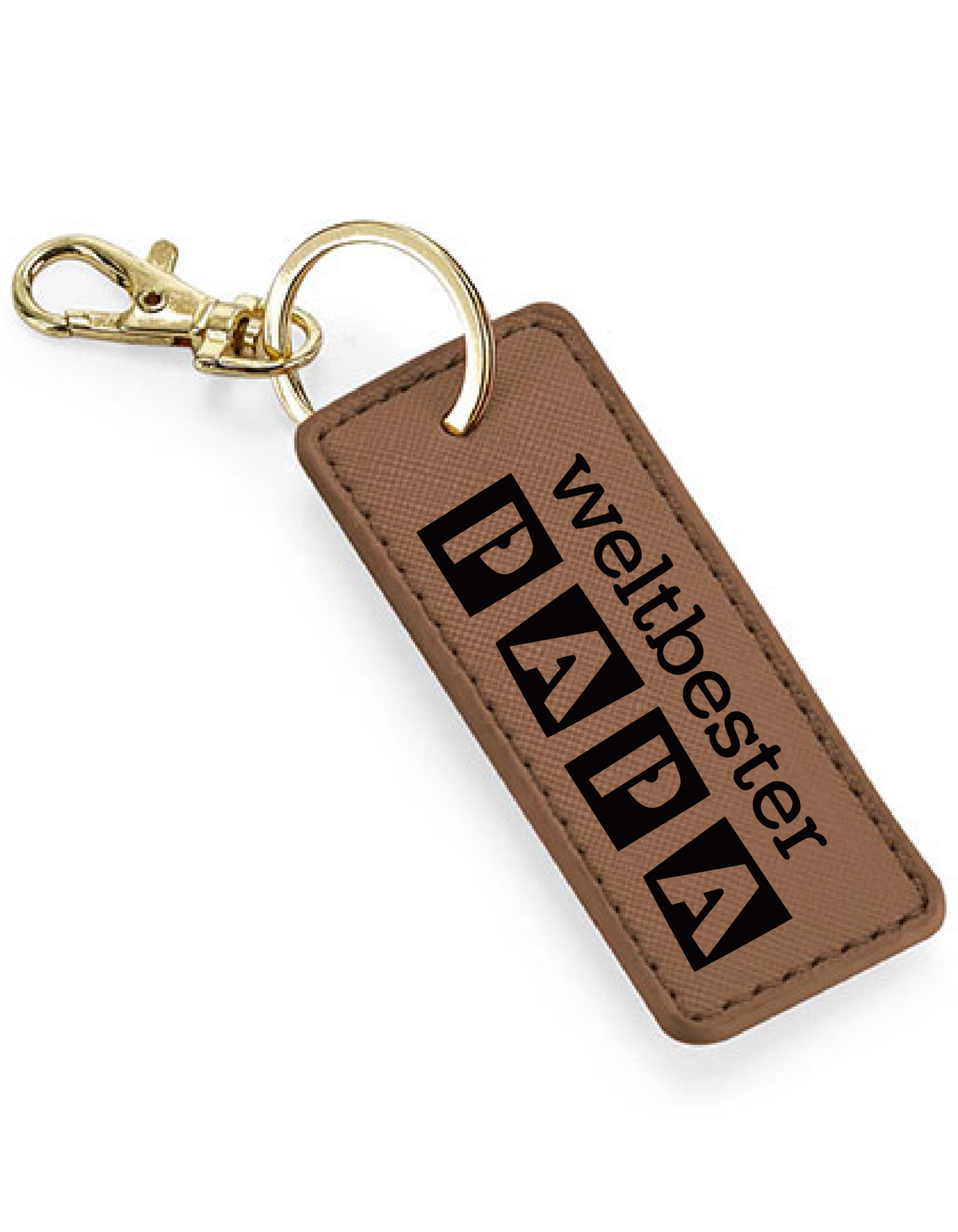 World&#39;s best dad&quot; keyring pendant