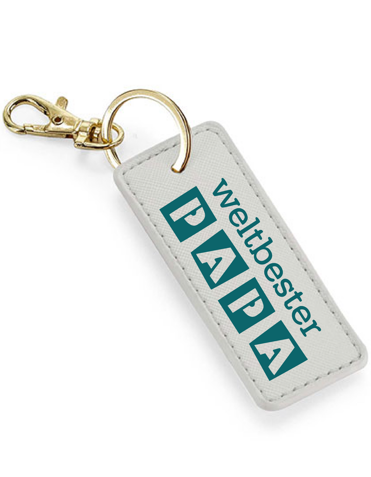 World&#39;s best dad&quot; keyring pendant