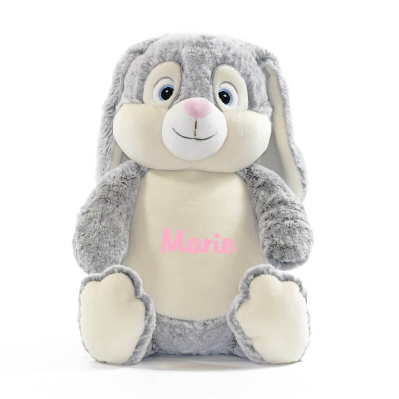 Cubbies cuddly toy rabbit gray