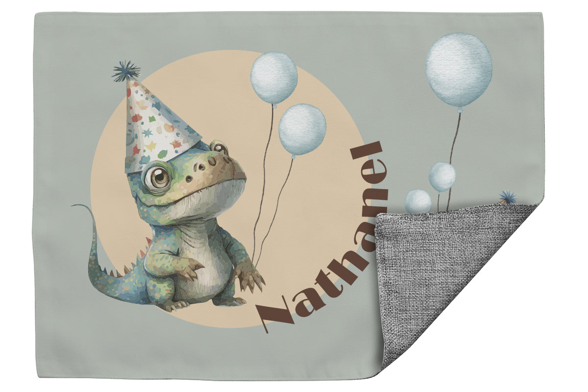 Fabric placemat Dino Party