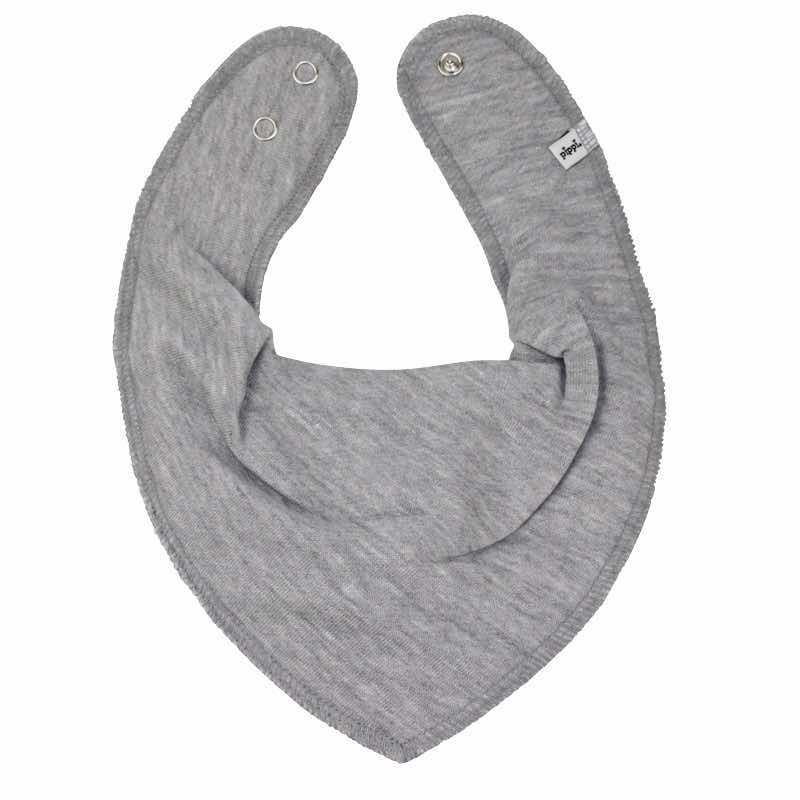 Pippi scarf uni gray melange