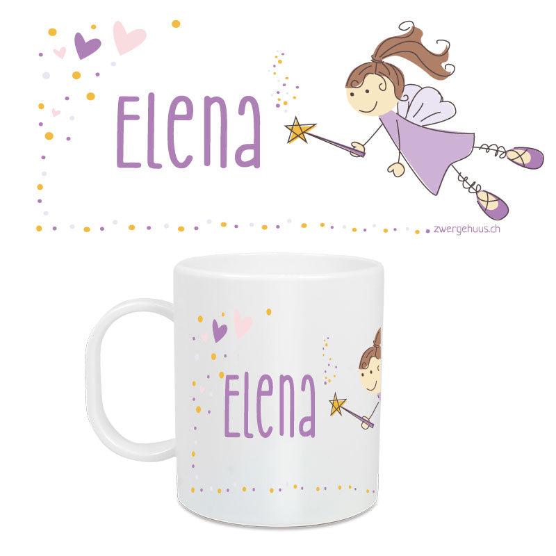 Children&#39;s mug large magic fairy