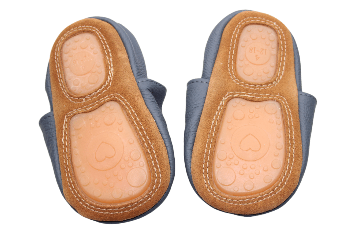 Chaussons en cuir 18-24 Mt Ours