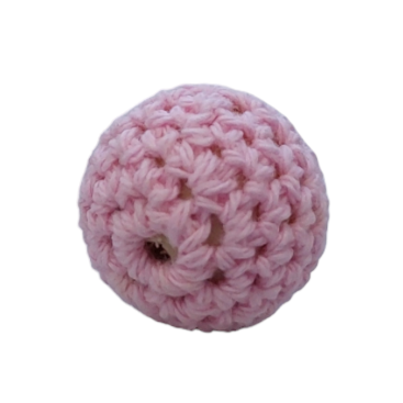 %Crochet beads light pink