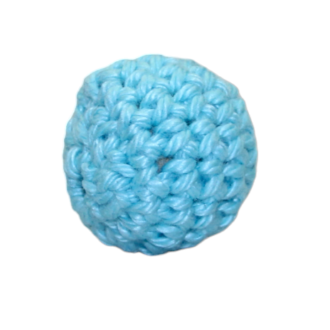 Crochet bead turquoise