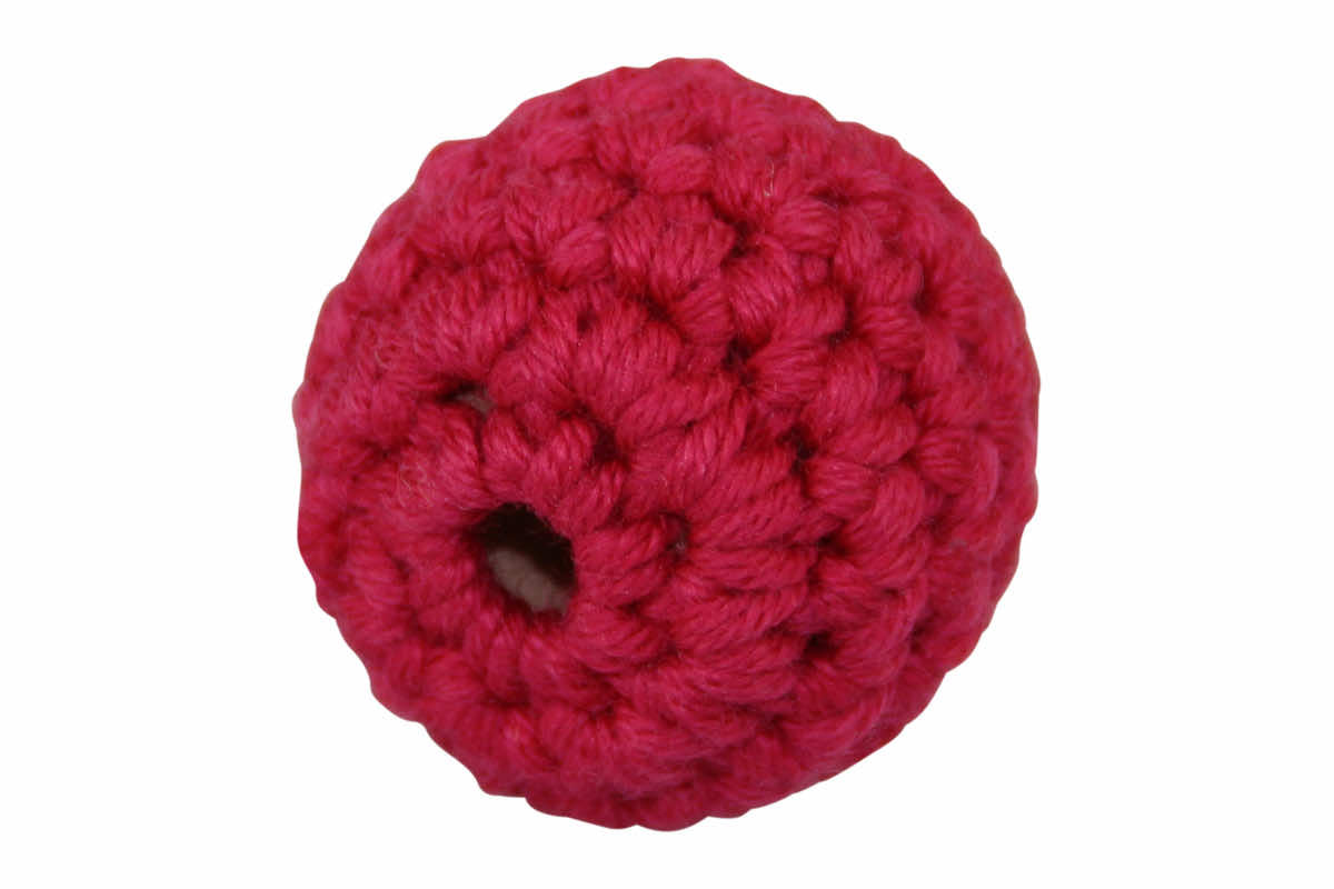 %Crochet beads cassis
