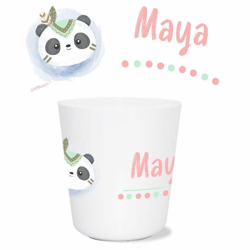 Panda drinking cup