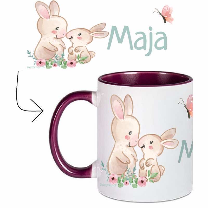 Mug with name bunny