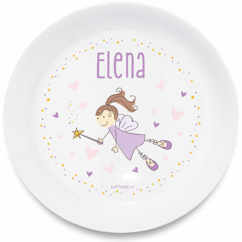 Children&#39;s plate magic fairy