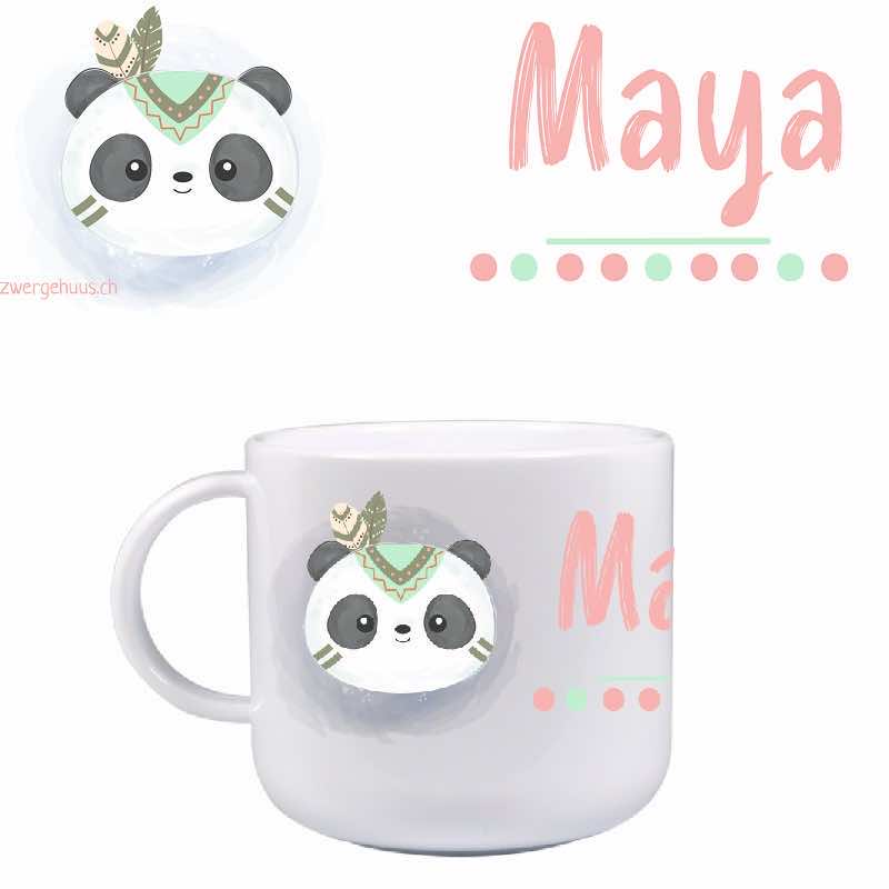 Children&#39;s mug panda
