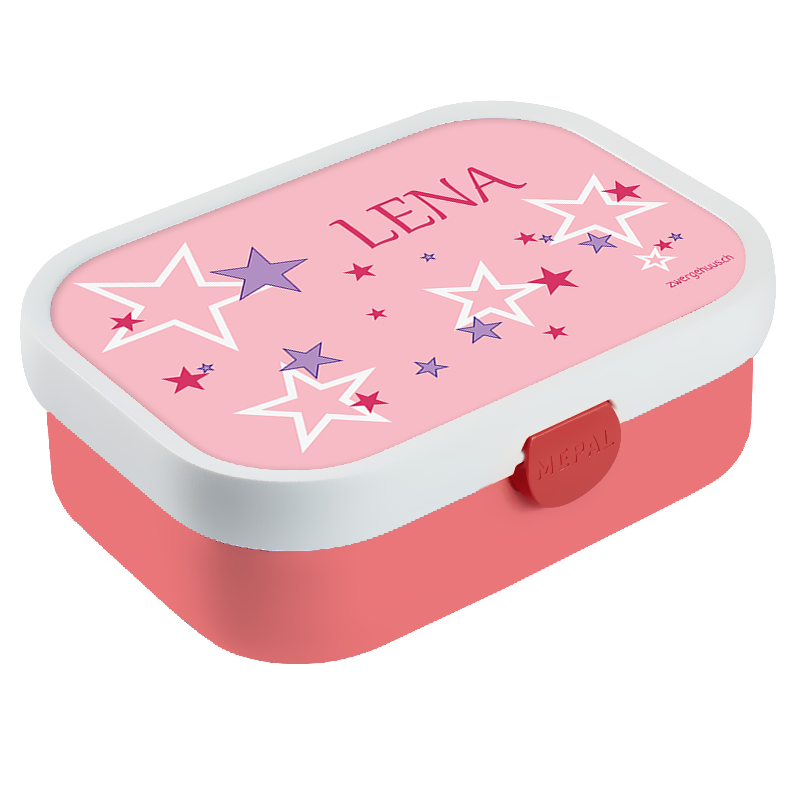MEPAL snack box star pink