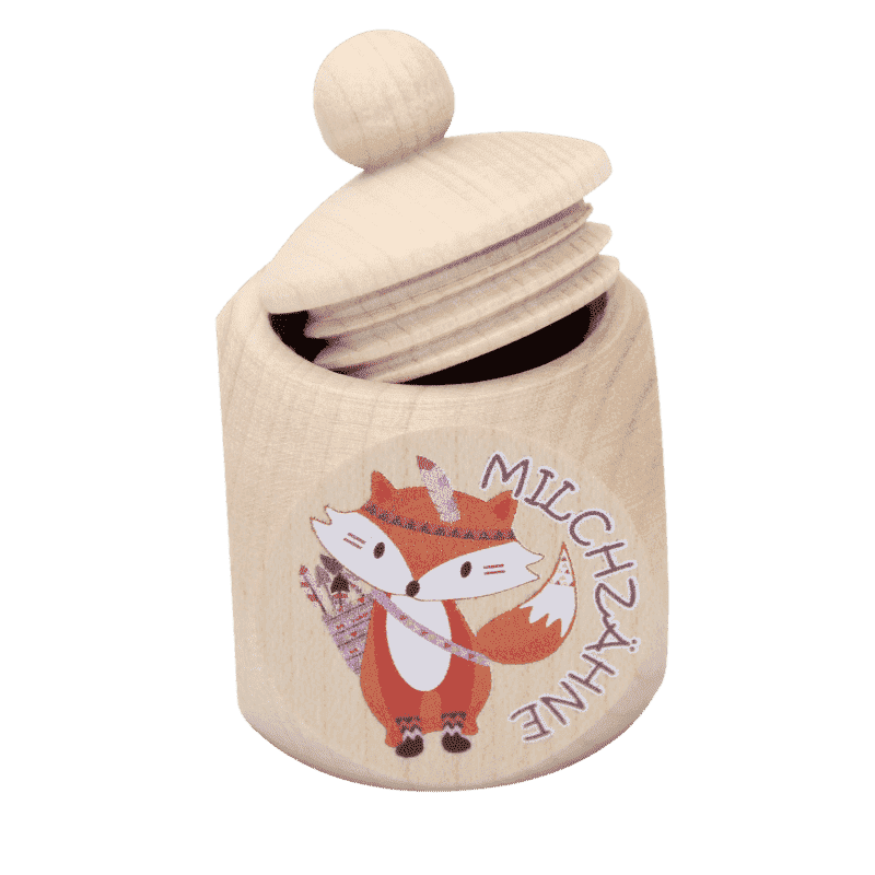 Boîte à dents de lait Boho Fuchs