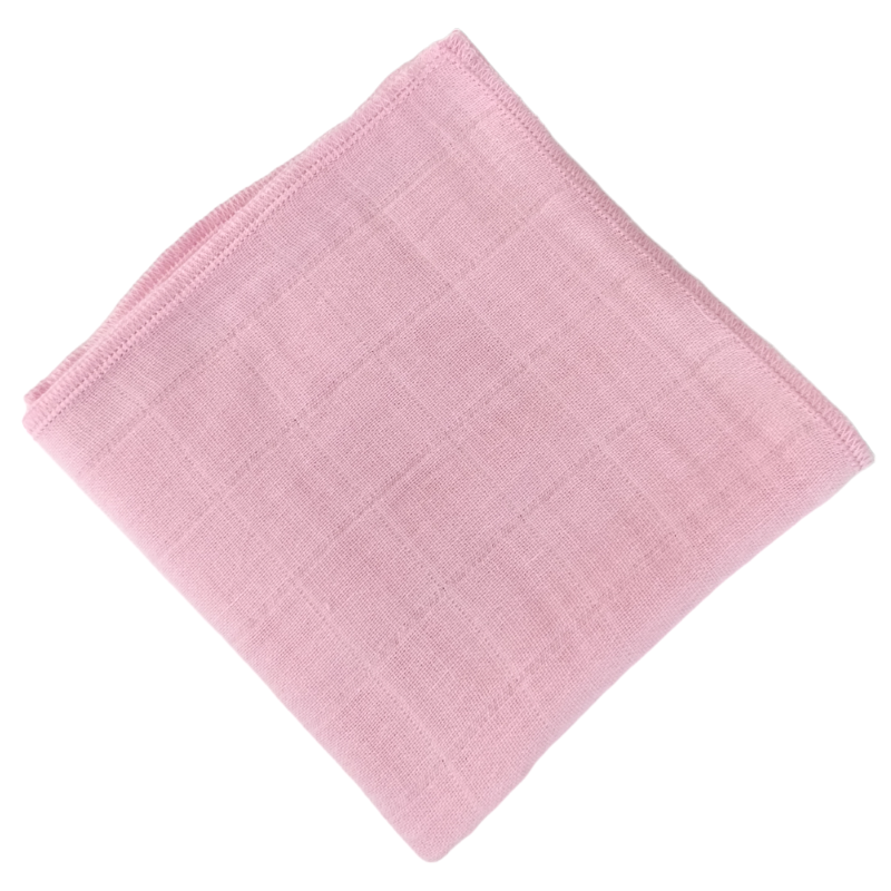 Nuscheli uni 62x62 pastel pink
