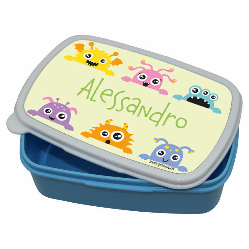 Lunchbox plastic monster