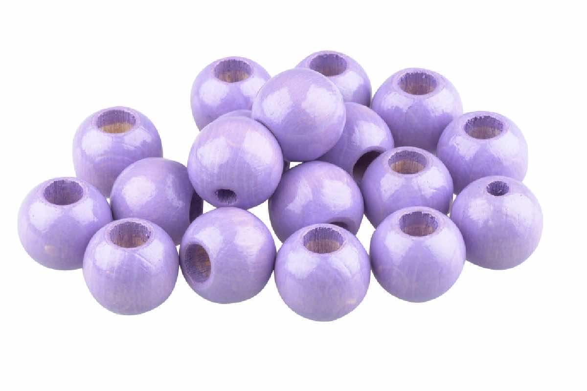 % safety beads 10mm lilac