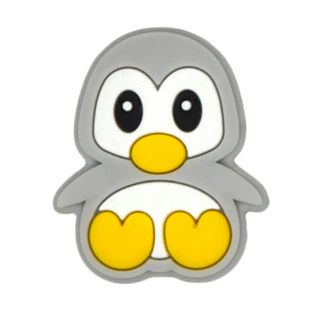 Motif en silicone Pingouin