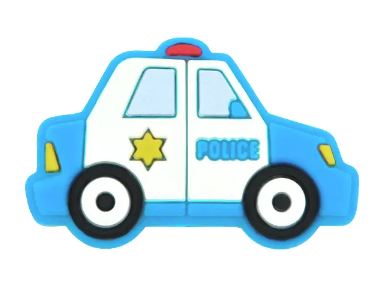 Silicone police car motif