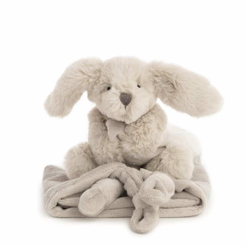 Super soft cuddly blanket bunny gray