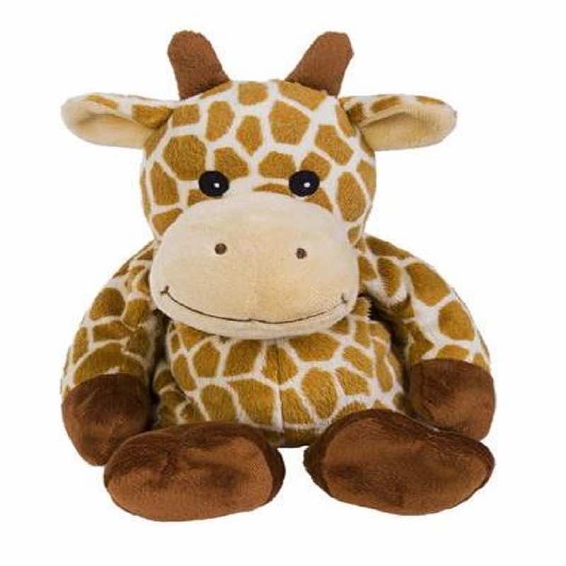 Warming stuffed animal giraffe