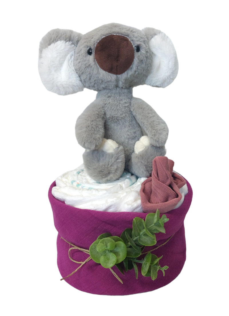 Diaper cake Nuscheli Koala